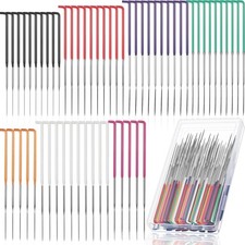 60 Pcs Needle Felting Needles 7 Colors,Wool Felting Supplies in 7 Sizes Needl...