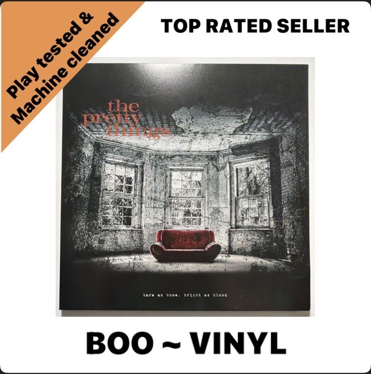The Pretty Things Bare As Bone, Bright As Blood (Vinyl) 12"" Album Clear Vinyl NM