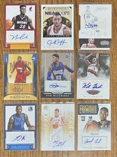 9 BASKETBALL Autograph Cards Norris Cole Jared Jeffries Dooling Barton James