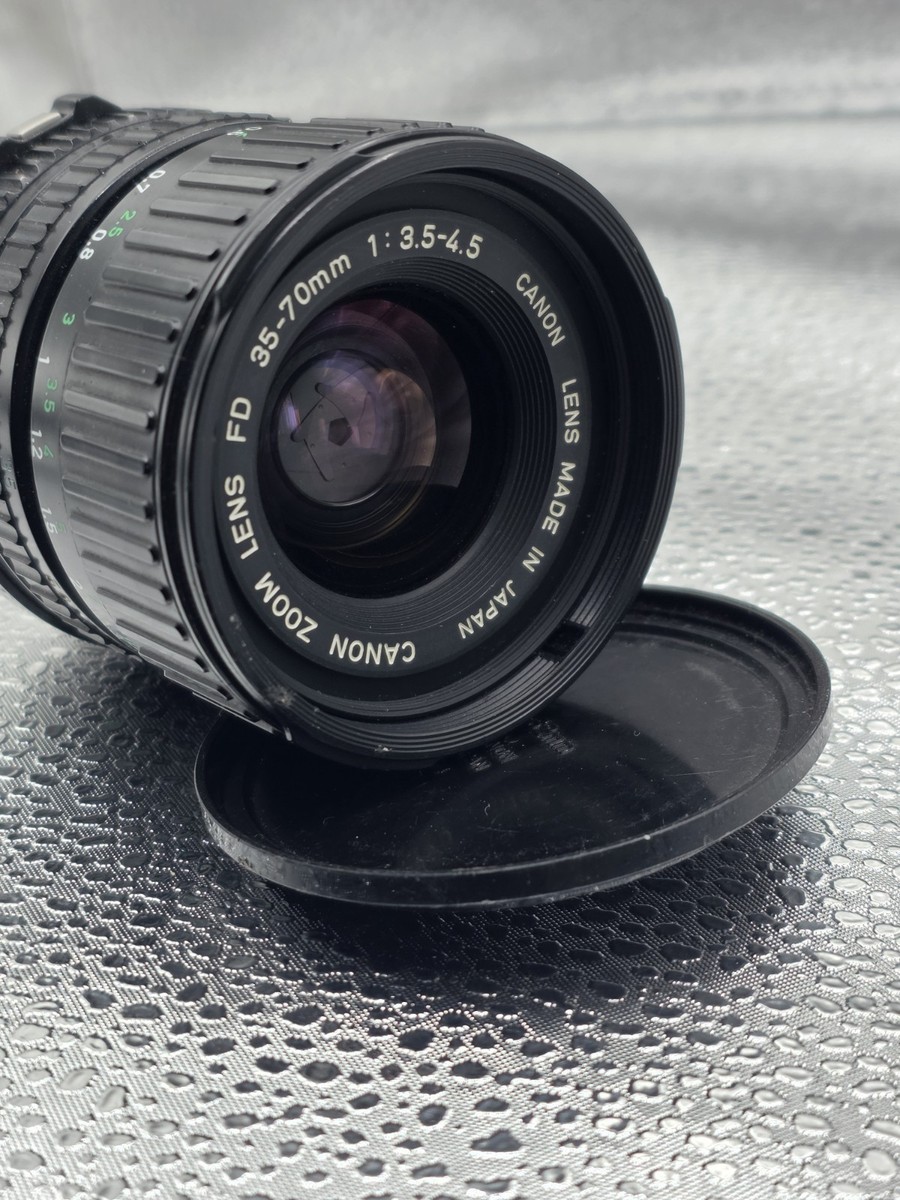 Canon FD 35-70mm 1:3.5-4.5 Zoom Lens Tested | eBay
