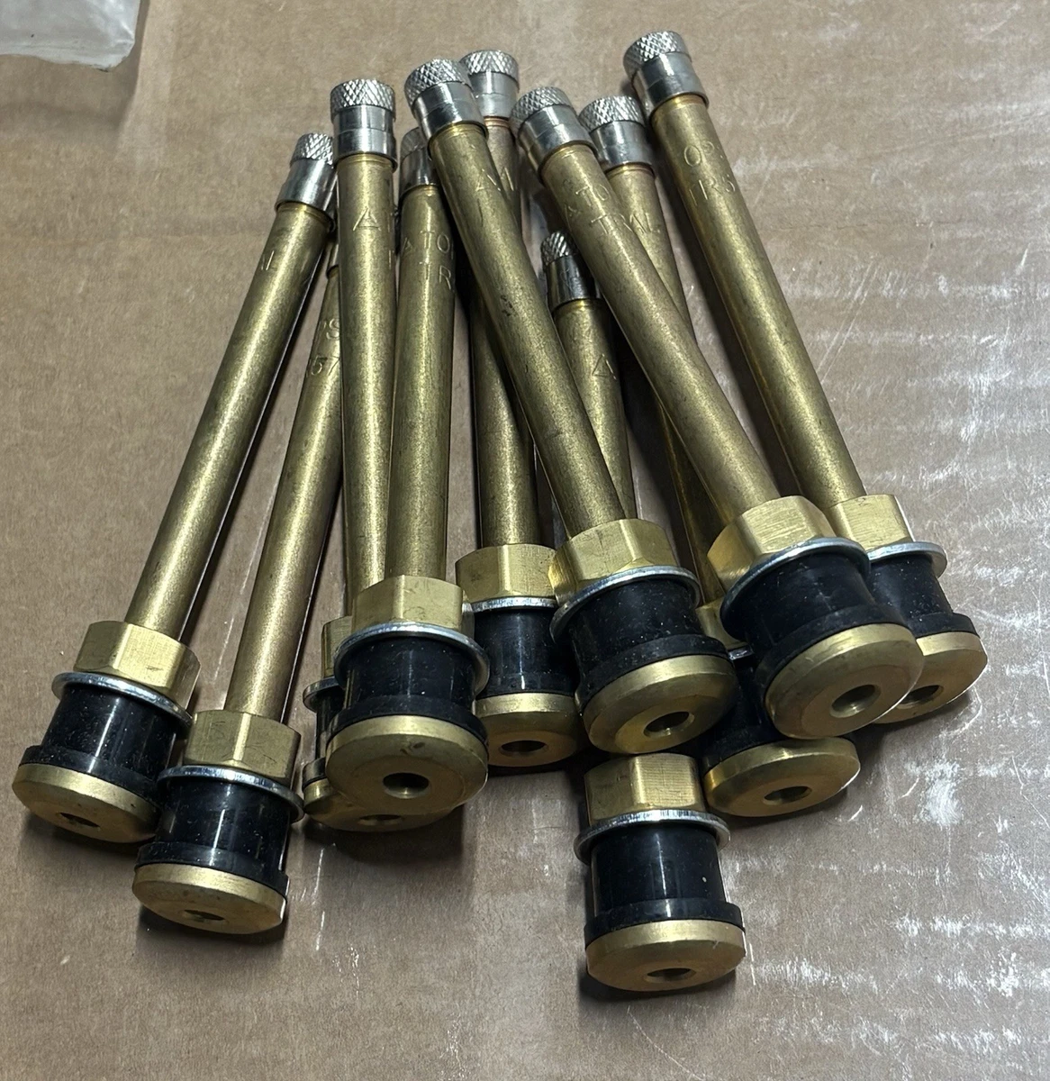 10 Pack Quik Air Nickel Plated Valve Core VH1727 MS/BG photo 2