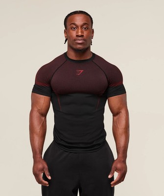 XS 🦈 Gymshark Onyx V5 Midnight Seamless SHORT Sleeve T-Shirt