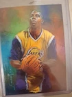 Magic Johnson #12 Art Card Limited 22/50 Edward Vela Signed Lakers HOF RARE 🔥