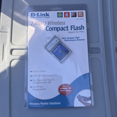 D-Link Wireless Wi-Fi CompactFlash 802.11b Adapter (DCF-660W)