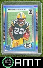 Matthew Golden 2025 Panini Donruss Optic Rated Rookie Holo Prizm Packers