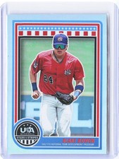 2025 Panini Stars and Stripes USA Baseball #190 Blake Bowen
