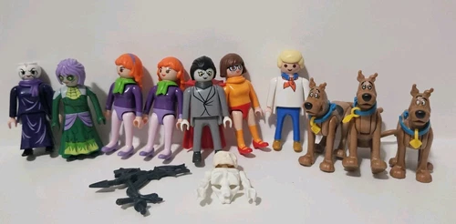 Scooby-doo Playmobil Lot Hanna Barbera