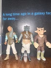 4 VINTAGE KENNER STAR WARS Figures #2 Ree Yees Klatuu Weequay
