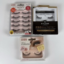 Lash Bundle Lot KISS Wispy Blowout Eylure Pro Magnetic Kit 3 Unopened Boxes