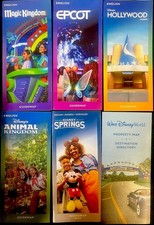 2026 Newest Walt Disney World Theme Park Guide Maps-6 New Maps Newest