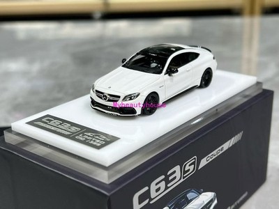 1:64 CL White C63S  W205 Coupe Sports Model Diecast Resin Car