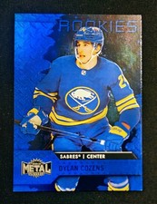 2020-21 UD SkyBox Metal Universe Dylan Cozens #145 Blue Spectrum RC