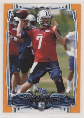 2014 Topps Factory Set Orange 4/96 Zach Mettenberger #359 Rookie RC 1n7