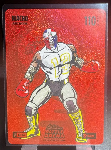 2026 Bo Jackson Battle Arena Macho Brawl Icon Battlefoil Manny Machado 110 PWR