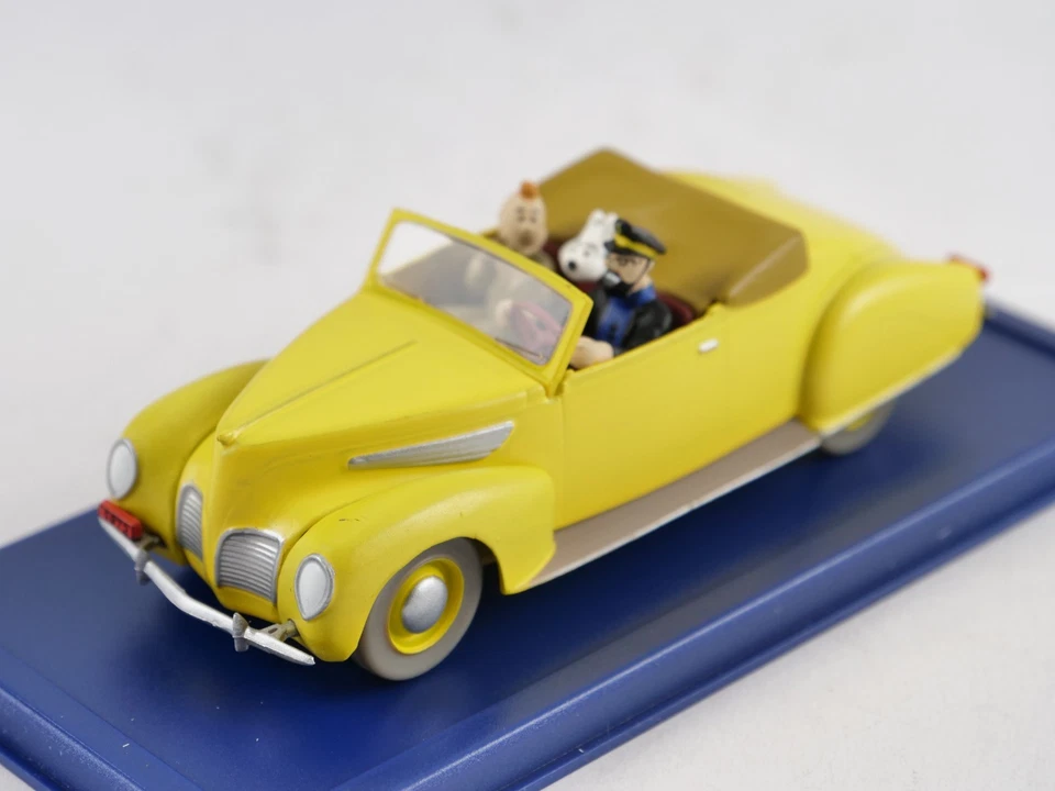 In Auto Tintin 1/43 La Cabrioleta Del Capitano Haddock - Immagine 4 di 4