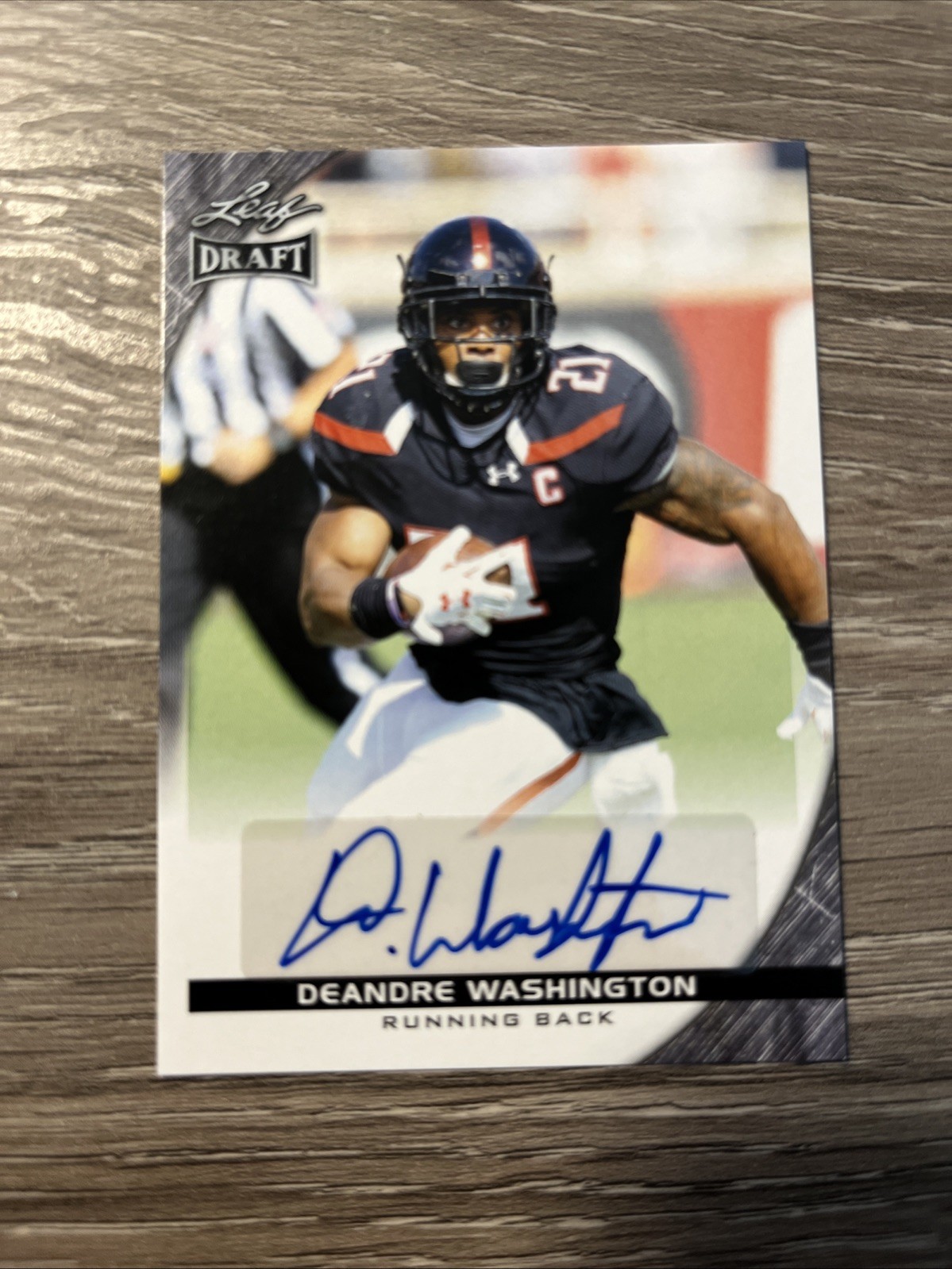 2016 Leaf Draft - Retail Autographs DeAndre Washington #A-DW2 (AU, RC)