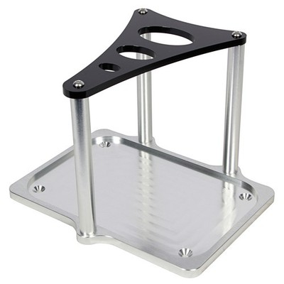CJ Classics Billet Aluminum Battery Tray Black Universal