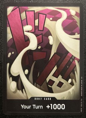 ドン‼︎カード One Piece OP11 A Fist of Divine Speed DP07 Katakuri Don!! Double