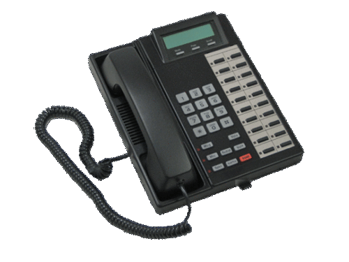 Toshiba DKT-2020-SD Speaker Display Phones (Charcoal/Refurbished) - Picture 1 of 2