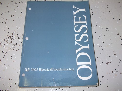 2005 Honda Odyssey Electrical Troubleshooting Wiring Service Shop Manual FACTORY