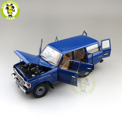 1/18 Kyosho Toyota Land Cruiser 60 LC60 Blue Diecast Model Toy Car Gifts - Picture 6 of 14