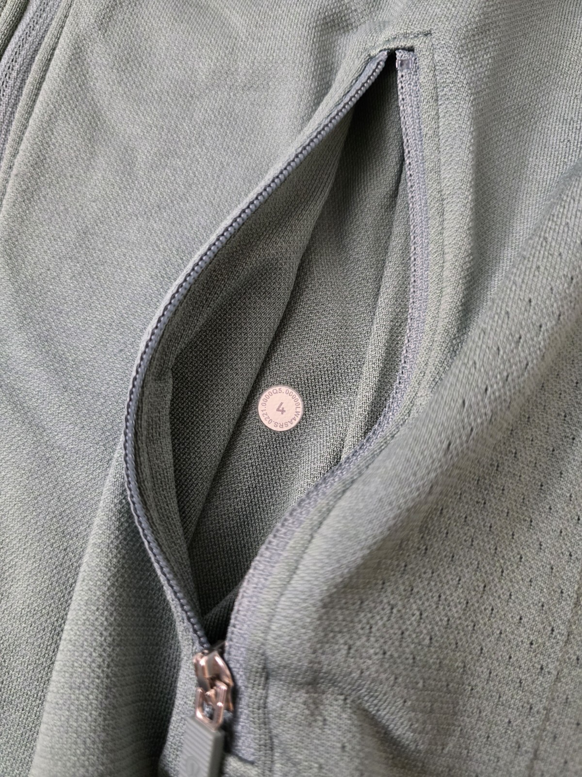 Lululemon Seamless Training Jacket Tidewater Teal… - image 5