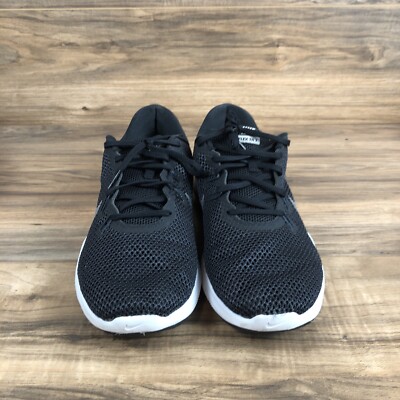Nike スニーカー UK 9 黒 Nike Womens Flex Trainer 7 898479-001 Black Running Shoes Sneakers
