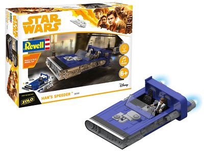 Revell REV-06769 Han's Speeder aus Disney Star Wars HAN Solo Toys, blau