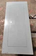 😎 SQUARE D 250 AMP MAIN LUG PANELBOARD 600 VAC 3 PHASE 42 CIRCUIT TYPE 1