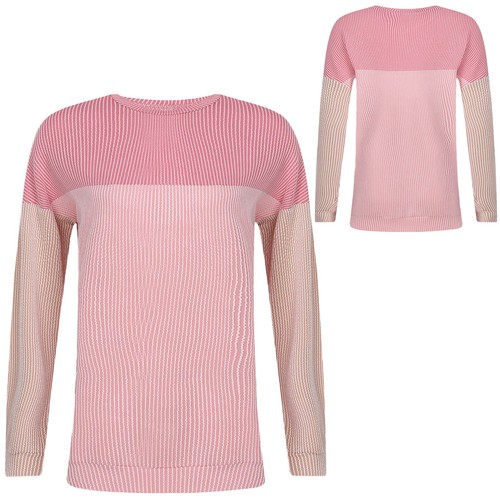 Womens Tops Traveling Pullover Vacation Sweater Holiday Daily Wear Patchwork - Bild 31 von 95