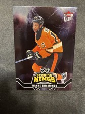 16-17 Fleer Showcase Hockey Scoring Kings SK11 Wayne Simmonds