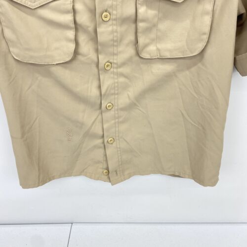 BOY SCOUTS Of America Shirt Mens Small VENTED Uniform BSA Microfiber Scout - Picture 11 of 13