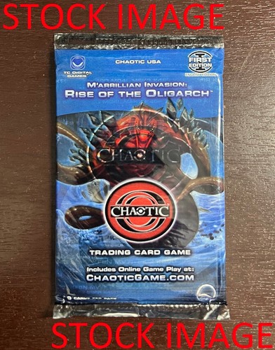 Chaotic RISE OF THE OLIGARCH 1° Edizione - Booster Pack 9 Carte Sigillato in Fabbrica - Foto 1 di 2