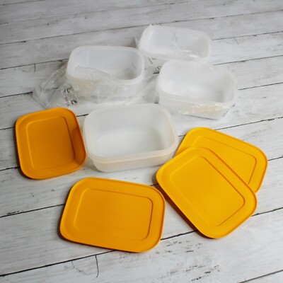 Tupperware Freezer Mates Storage Container Set 1 3/4 Cup