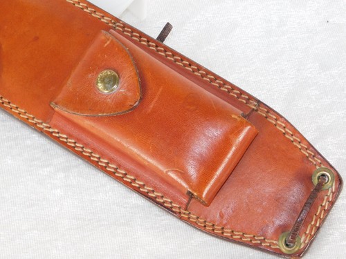 Vintage Nice Carl Schlieper Eye Brand Germany Survival Bowie Sheath Knife 12" - Picture 2 of 12