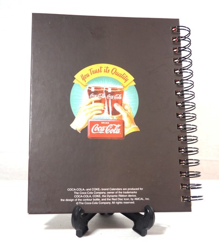 Vintage 2004 Coca-Cola Spiral Ring Engagement Calendar - Picture 2 of 7
