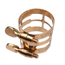 Double Screw Adjustment Saxophone Ligature Compact  Sax D6A2