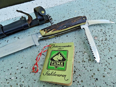PUMA Jagdmesser  Best. Nr. 3591 (Waidmesser für Schalenwild) aus den 70er Jahren