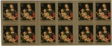 Scott #4206a Madonna & Child (Luini) 41¢ Booklet of 20 Stamps - MNH
