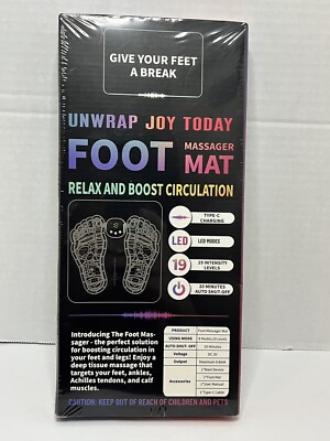 Unwrap Joy Today with Foot Massager Mat Relax and Boost Circulation - ORIGINAL