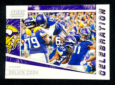2019 Panini Score Football - DALVIN COOK - CAPTAINS Insert - VIKINGS
