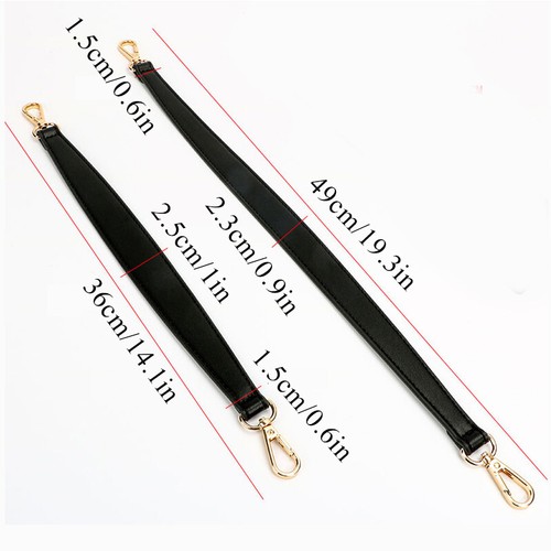 New Leather Shoulder Bag Strap underarm portable Handbag DIY Replacement Handle^ - Picture 3 of 37
