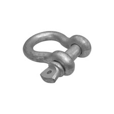 Drop Forged 4000 Lbs D Ring Bow 1/2" Screw Pin Anchor Shackle Galvanized Steel 