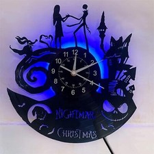 Christmas Nightmare Vinyl Record Wall Clock 1...