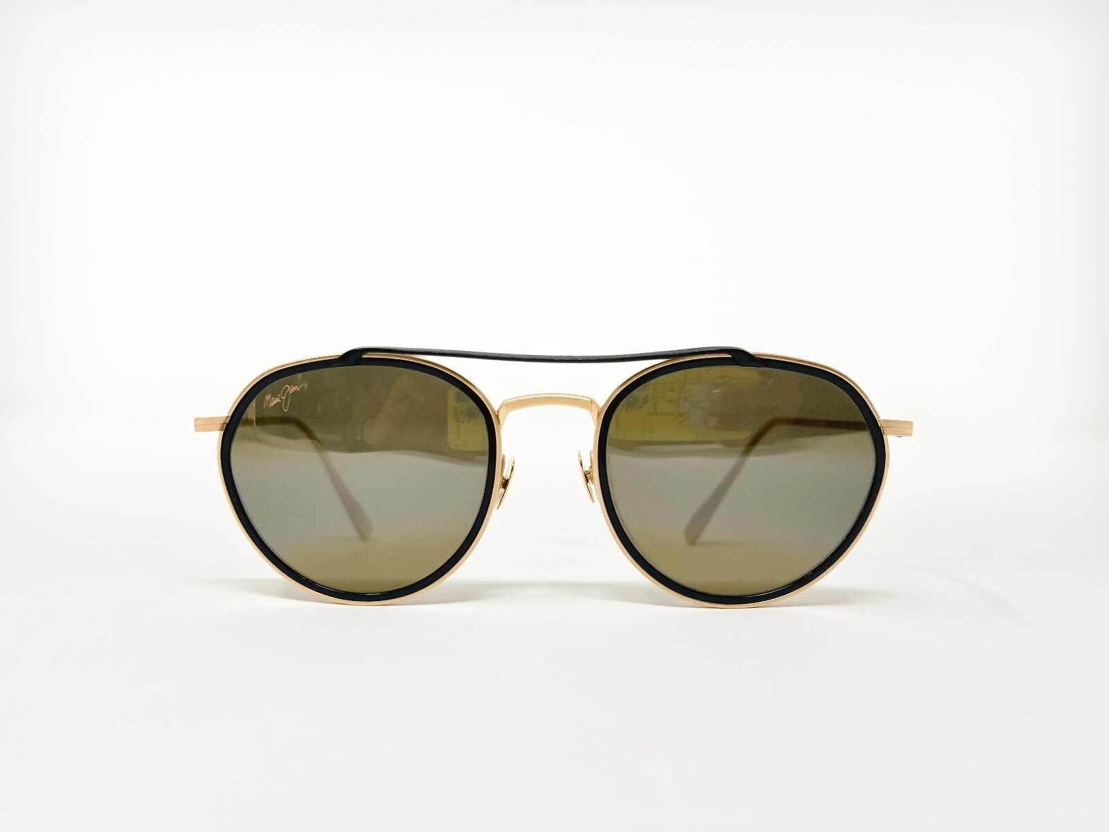Maui Jim Luxury Collection Gold · MauiBrilliant™ Matte Titanium Sunglasses RARE