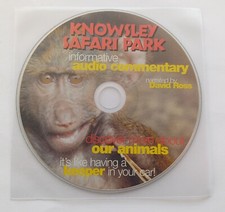 Knowsley Safari Park Informative Audio Commentary CD Narrated By David Ross