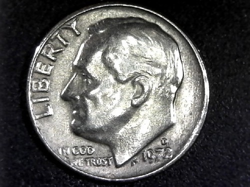 1972 D Roosevelt Dime