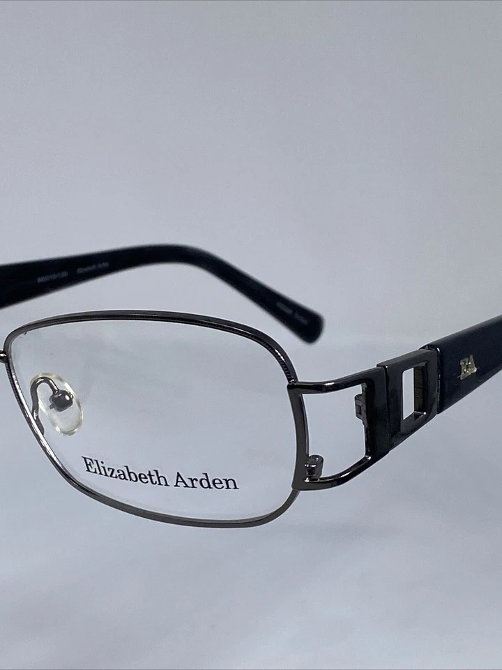 ELIZABETH ARDEN EA1075A-2 NOS Gunmetal/Black 56-15-135 Eyeglasses Frame - Image 4 of 4