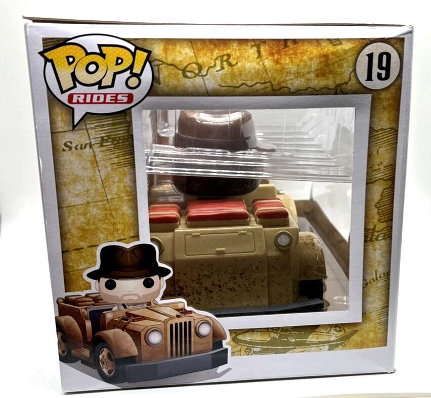 Funko POP Rides Indiana Jones Indys Ride 19 Disney Parks 2016 NYCC 