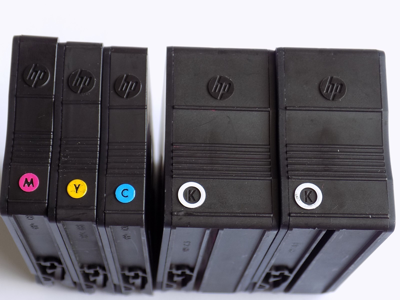 5 Original HP Empty Ink Set HP 951 , 950 , 950XL Cartridges Officejet